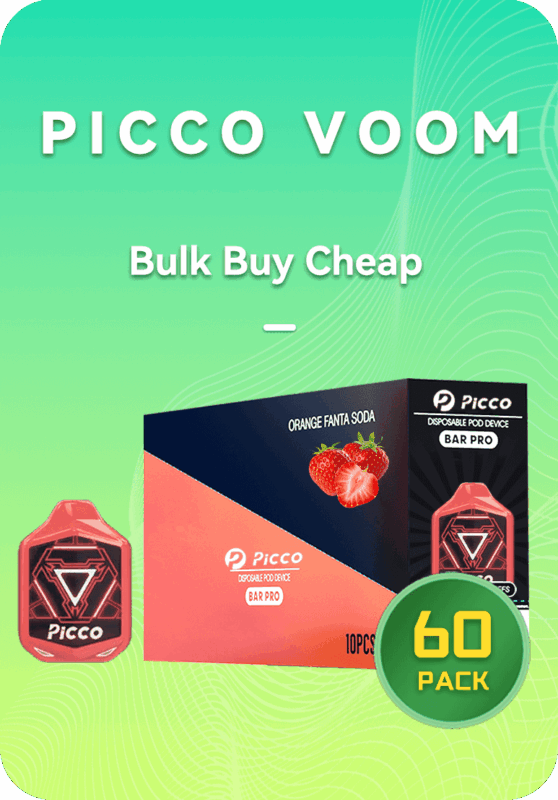Picco Voom bulk 60 pack disposable vape box wholesale Australia