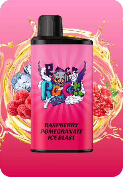 Raspberry Pomegranate Ice Blast IGET Bar Pro 10000 puffs double mesh coil rechargeable disposable vape Australia stock