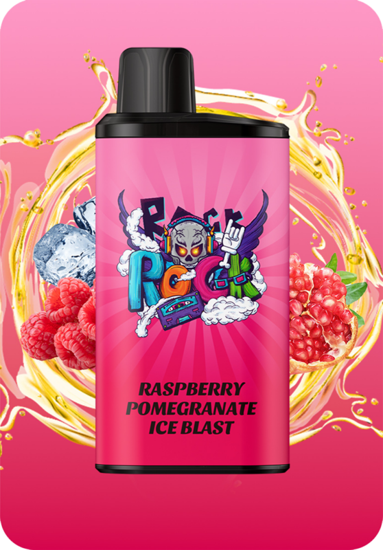 Raspberry Pomegranate Ice Blast IGET Bar Pro 10000 puffs double mesh coil rechargeable disposable vape Australia stock