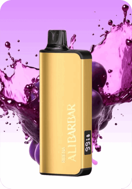 Alibarbar 9000 Ribena blackcurrant flavor 9K puffs disposable vape Australia