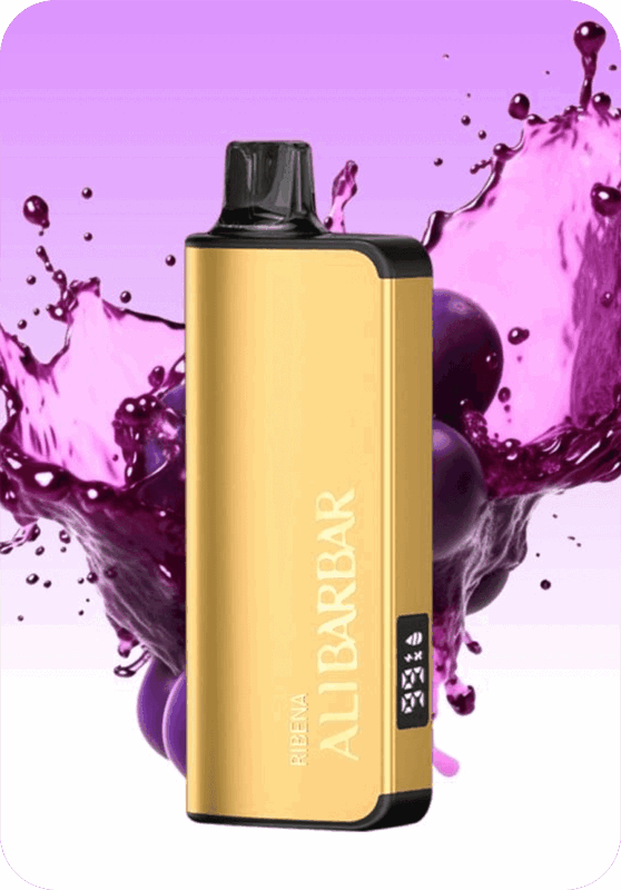 Alibarbar 9000 Ribena blackcurrant flavor 9K puffs disposable vape Australia
