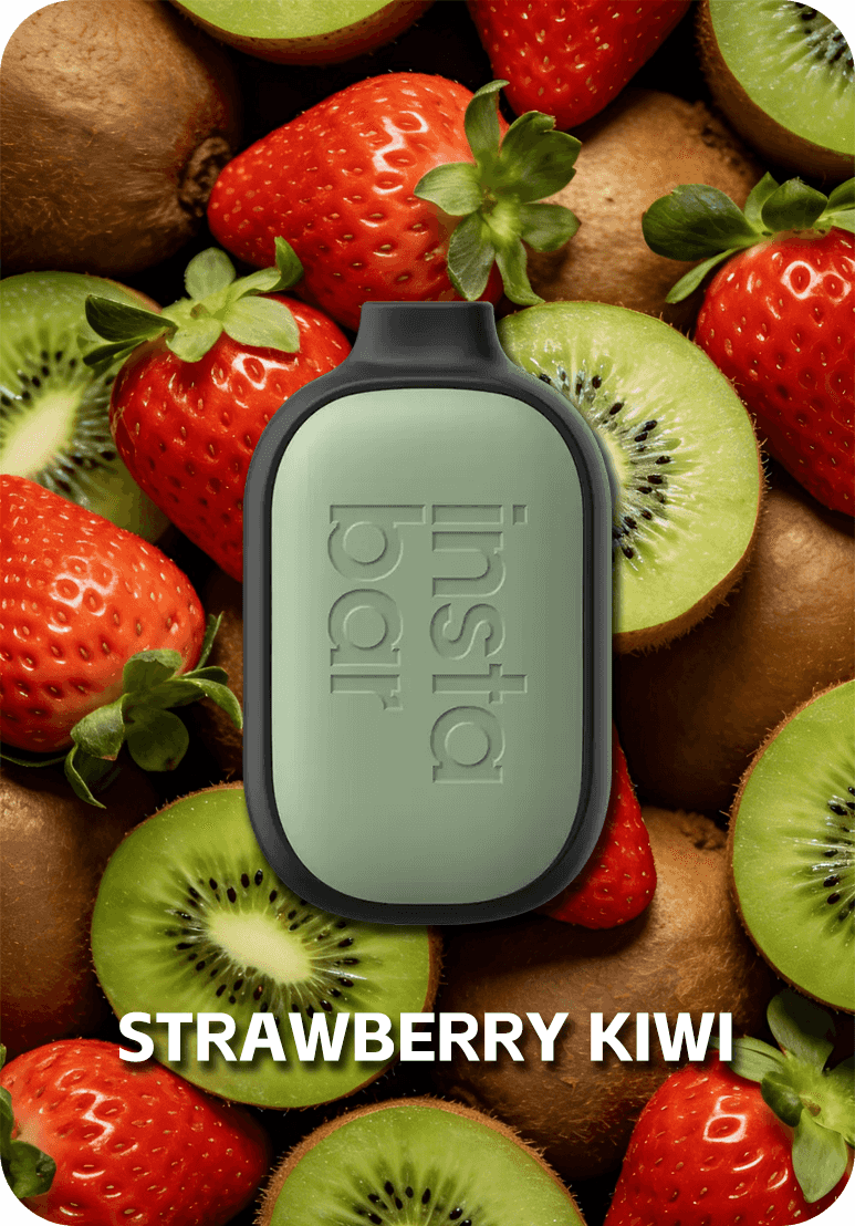 STRAWBERRY KIWI Strawberry Kiwi INSTABAR 7500 puffs disposable vape Australia stock
