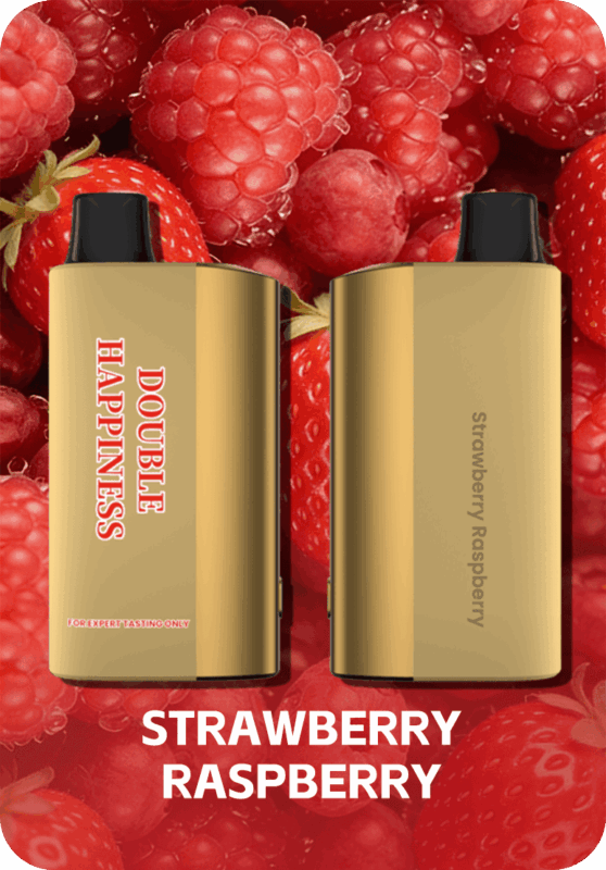 Strawberry Raspberry Double Happiness Hype 12k with vibrant red aesthetic