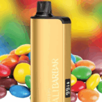 Alibarbar 9000 Skittles rainbow candy flavor 9K puffs disposable vape Australia