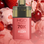 HQD Glow Air 70K Strawberry Cranberry Cherry flavor 70000 puffs 4-in-1 vape Australia stock