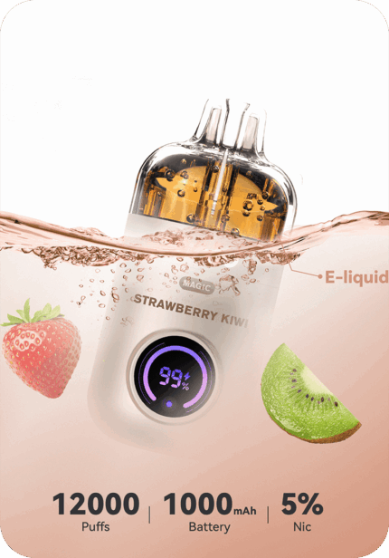 Strawberry Kiwi Magic PICCO 12K Australia 12000 puffs disposable vape