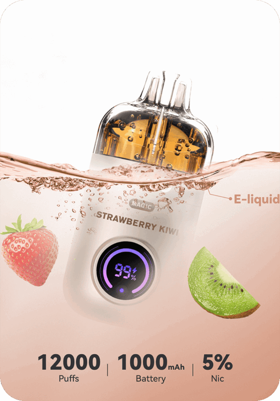 Strawberry Kiwi Magic PICCO 12K Australia 12000 puffs disposable vape
