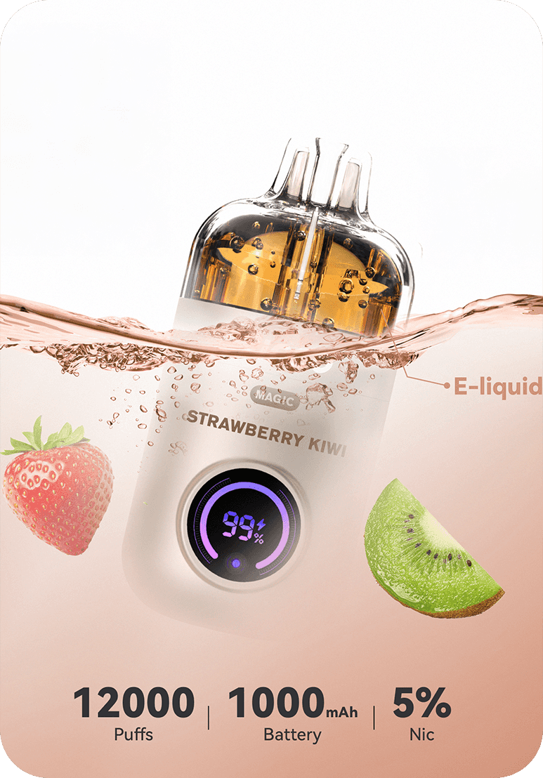Strawberry Kiwi Strawberry Kiwi Magic PICCO 12K Australia 12000 puffs disposable vape