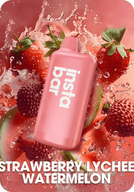 Strawberry Lychee Watermelon INSTA BAR WOOYEAH 10K Puffs disposable vape Australia premium