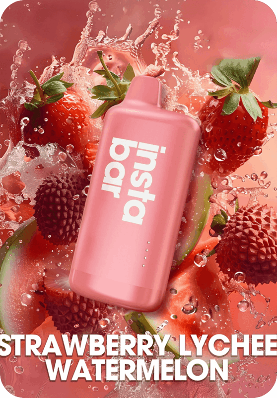 Strawberry Lychee Watermelon INSTA BAR WOOYEAH 10K Puffs disposable vape Australia premium
