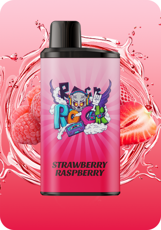 Strawberry Raspberry IGET Bar Pro 10000 puffs double mesh coil rechargeable disposable vape Australia stock