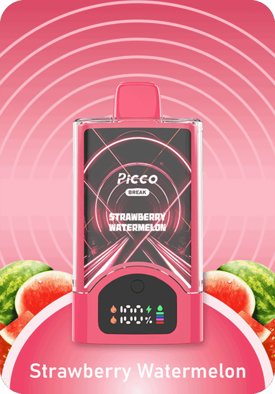 Strawberry Watermelon Break PICCO 30K Puffs Australia high capacity disposable vape 30000 puffs