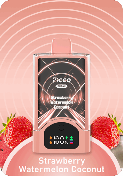 Strawberry Watermelon Coconut Break PICCO 30K Puffs Australia high capacity disposable vape 30000 puffs