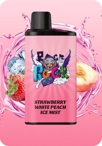 Strawberry White Peach Ice Mist IGET Bar Pro 10000 puffs double mesh coil rechargeable disposable vape Australia stock