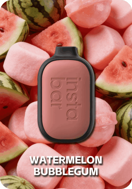 Watermelon Bubblegum INSTABAR 7500 puffs WT7500 smart screen vape Australia