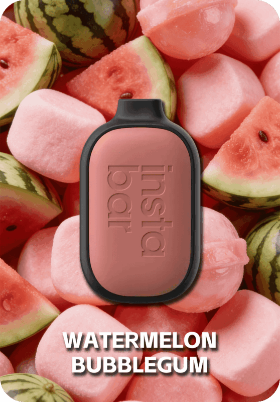 Watermelon Bubblegum INSTABAR 7500 puffs WT7500 smart screen vape Australia