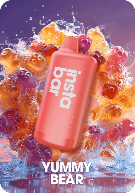 Yummy Bear INSTA BAR WOOYEAH 10K Puffs disposable vape Australia premium