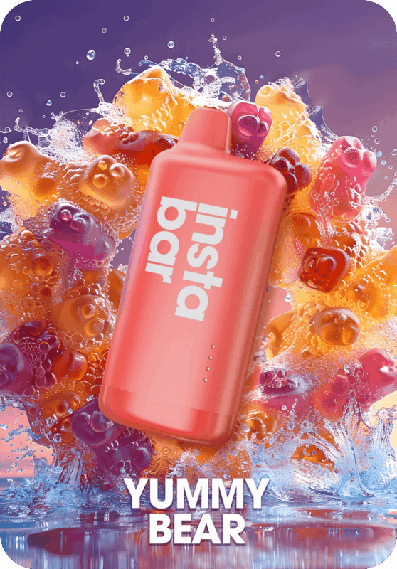 Yummy Bear INSTA BAR WOOYEAH 10K Puffs disposable vape Australia premium