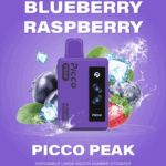 Blueberry Raspberry Peak PICCO 6K Australia 6000 puffs disposable vape