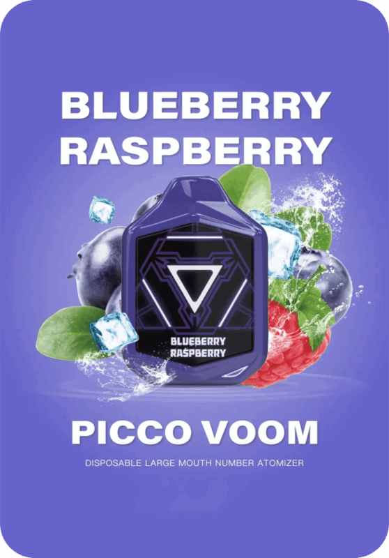 Blueberry Raspberry Voom PICCO 7000 Puffs disposable vape Australia