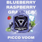 Blueberry Raspberry Grape Ice Voom PICCO 7K Australia 7000 puffs disposable vape