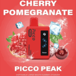 Cherry Pomegranate Peak PICCO 6K Australia 6000 puffs disposable vape