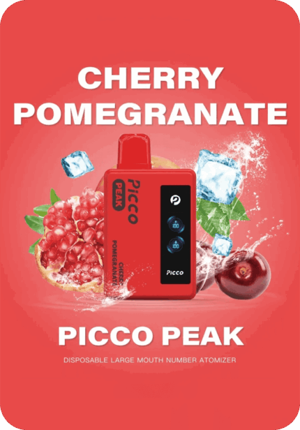 Cherry Pomegranate Peak PICCO 6K Australia 6000 puffs disposable vape