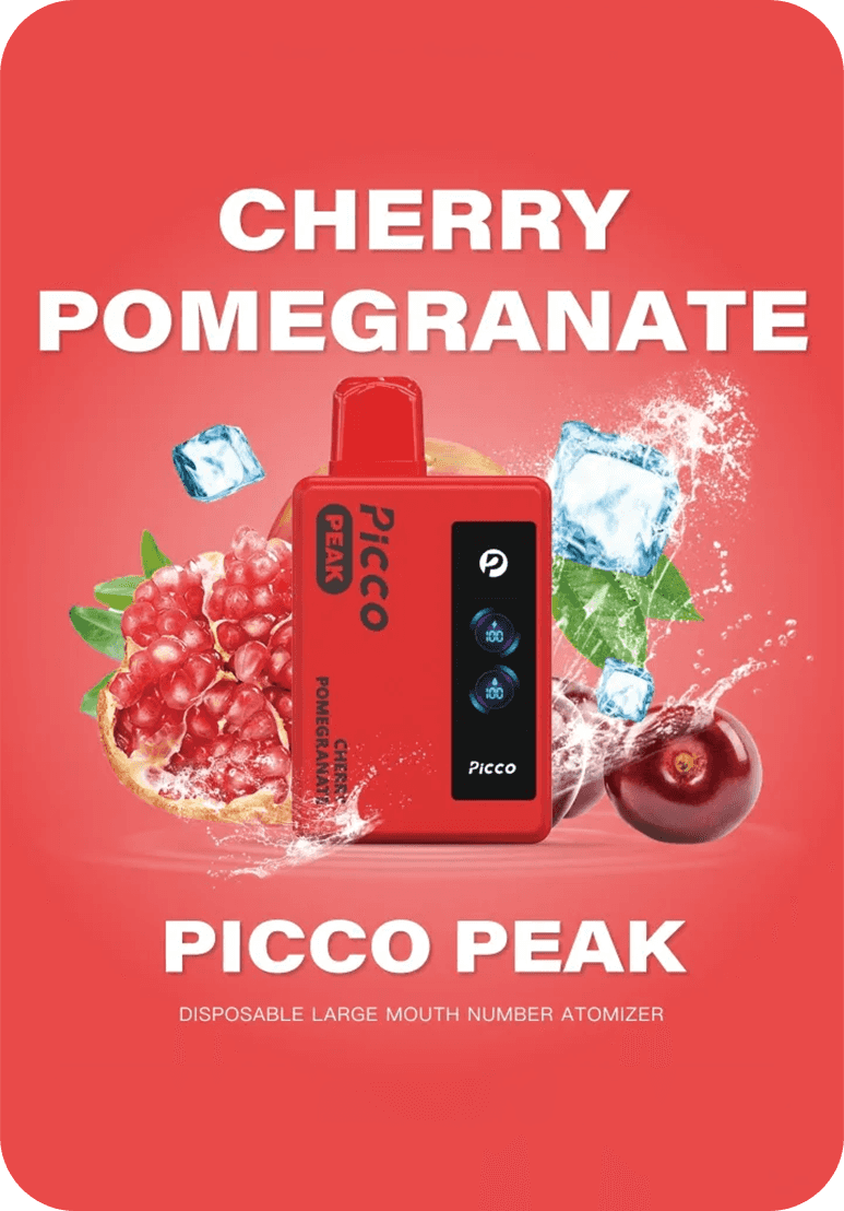 cherry pomegranate Cherry Pomegranate Peak PICCO 6K Australia 6000 puffs disposable vape