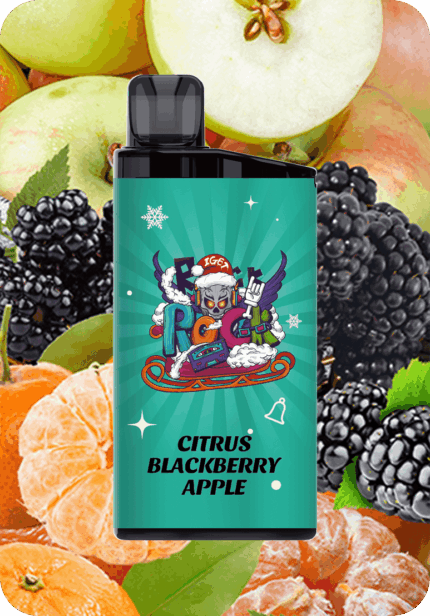 Citrus Blackberry Apple IGET Bar 3500 Puffs Disposable Vape Australia Genuine Stock