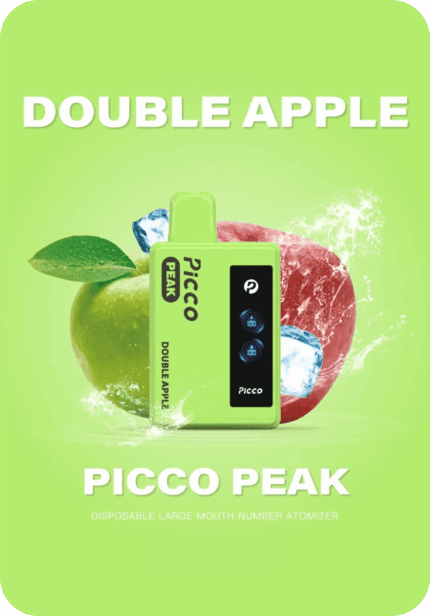 Double Apple Peak PICCO 6K Australia 6000 puffs disposable vape