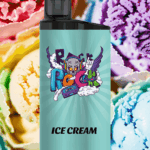 Ice Cream IGET Bar 3500 Puffs Creamy Dessert Flavor Australia Stock
