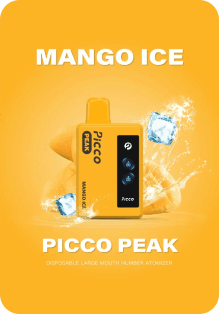 Mango Ice Peak PICCO 6K Australia 6000 puffs disposable vape