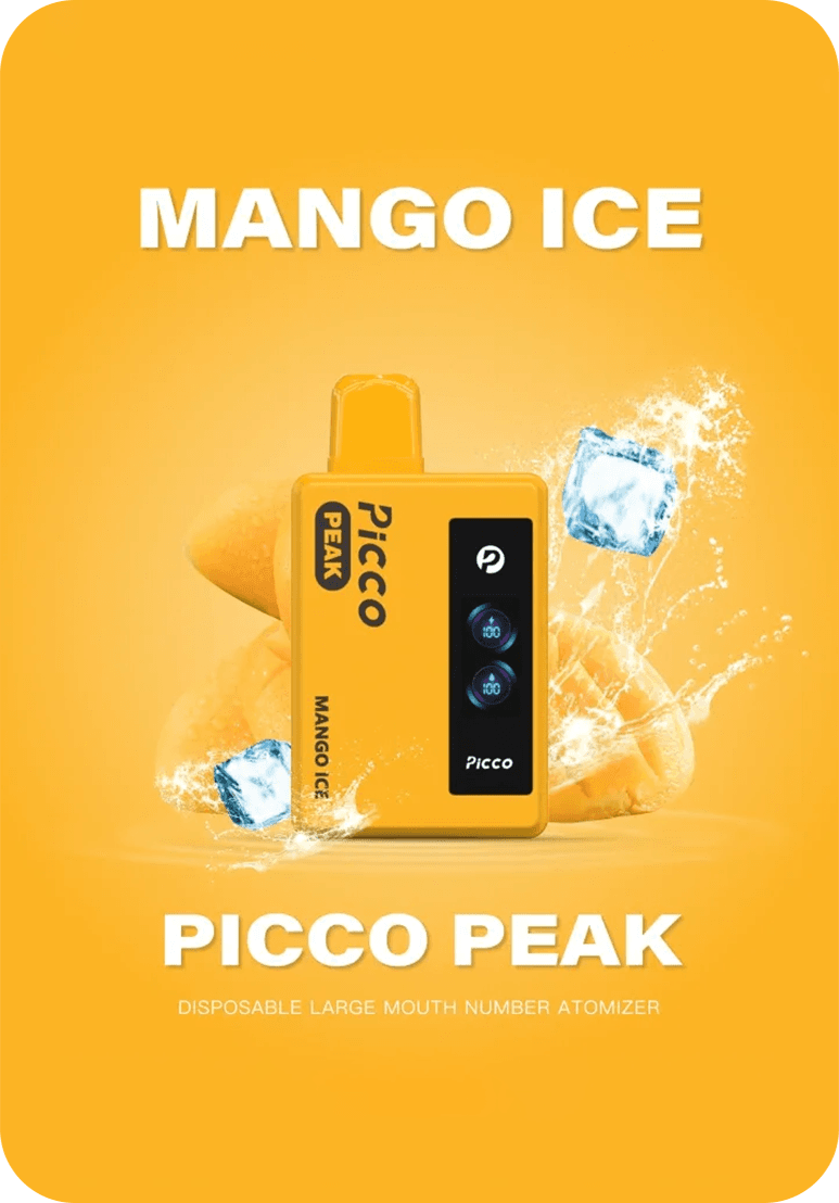 mango ice Mango Ice Peak PICCO 6K Australia 6000 puffs disposable vape