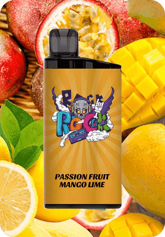 Passion Fruit Mango Lime IGET Bar 3500 puffs zesty tropical disposable vape Australia stock