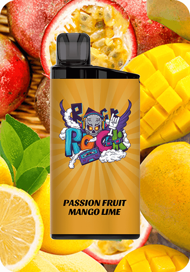 passion fruit mango lime Passion Fruit Mango Lime IGET Bar 3500 puffs zesty tropical disposable vape Australia stock