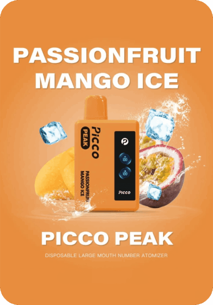 Passion Fruit Mango Ice Peak PICCO 6K Australia 6000 puffs disposable vape