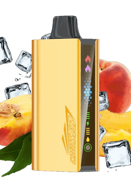 Peach Ice Jnr Cruiser 12K IGET Australia 12000 puffs disposable vape