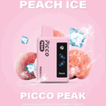 Peach Ice Peak PICCO 6K Australia 6000 puffs disposable vape