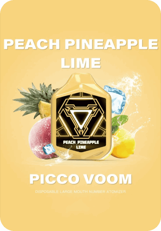 Peach Pineapple Lime Voom PICCO 7K Australia 7000 puffs disposable vape