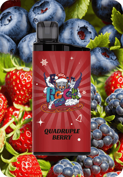 Quadruple Berry IGET Bar 3500 puffs 4-berry mix disposable vape Australia stock