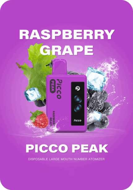 Raspberry Grape Peak PICCO 6K Australia 6000 puffs disposable vape