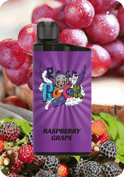 Raspberry Grape IGET Bar 3500 puffs tart raspberry sweet grape disposable vape Australia stock