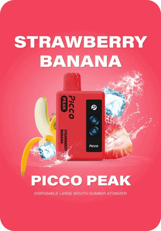 Strawberry Banana Peak PICCO 6K Australia 6000 puffs disposable vape