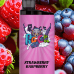 Strawberry Raspberry IGET Bar 3500 puffs sweet strawberry tangy raspberry disposable vape Australia stock