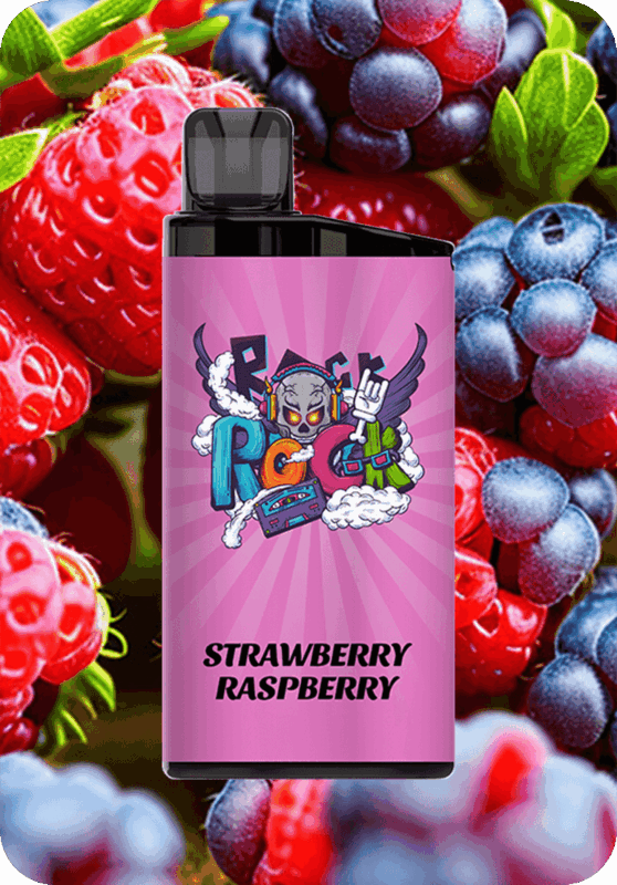 Strawberry Raspberry IGET Bar 3500 puffs sweet strawberry tangy raspberry disposable vape Australia stock