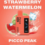 Strawberry Watermelon Peak PICCO 6K Australia 6000 puffs disposable vape