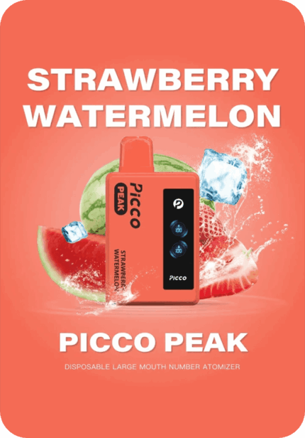 Strawberry Watermelon Peak PICCO 6K Australia 6000 puffs disposable vape