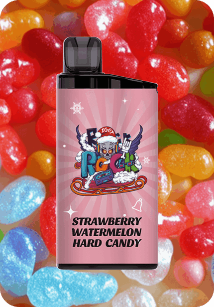 Strawberry Watermelon Hard Candy IGET Bar 3500 puffs sweet candy disposable vape Australia stock