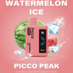 Watermelon Ice Peak PICCO 6K Australia 6000 puffs disposable vape