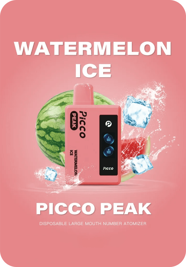 watermelon ice Watermelon Ice Peak PICCO 6K Australia 6000 puffs disposable vape